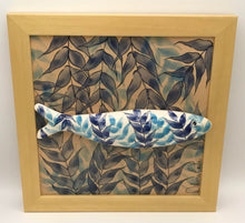 Carregar imagem no visualizador da galeria, Sardinha, Pintura, Azulejo, Decoração, Folhas, Azul, Algas, Quadro de Sardinha, azulejo de cerâmica, sardinha portuguesa, Tradicional Português,