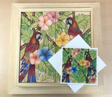 Carregar imagem no visualizador da galeria, Kit de Cartões (Postais) reproduções de peças originais pintadas a mão - 2 und, 15cm