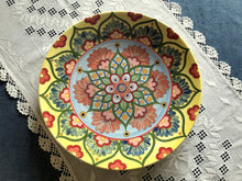 Carregar imagem no visualizador da galeria, Prato de Cerâmica produzido e pintado à mão, cerâmica, decoração, Clássico, utilitário, arte,pintura em cerâmica