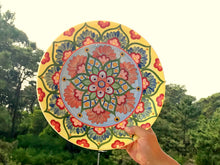 Carregar imagem no visualizador da galeria, Prato de Cerâmica produzido e pintado à mão, cerâmica, decoração, Clássico, utilitário, arte,pintura em cerâmica