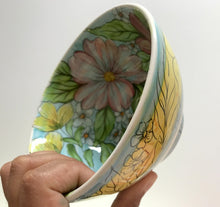 Carregar imagem no visualizador da galeria, Bowl de cerâmica, pintado à mão