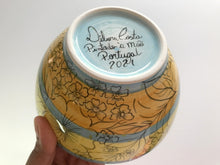 Carregar imagem no visualizador da galeria, Bowl de cerâmica, pintado à mão