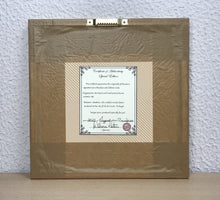 Carregar imagem no visualizador da galeria, Presépio de cerâmica, Quadro de presépio, azulejo pintado á mão, pintura de presépio, painel de azulejo, religioso, arte em azulejo, Natal