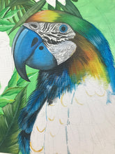 Carregar imagem no visualizador da galeria, Quadro de Araras, pintura acrilica, tela emoldurada