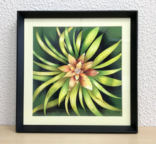 Carregar imagem no visualizador da galeria, Ilustração Bromélia, Planta Tropical, Floresta, Quadro, Decoração, Reprodução Original, Edição Limitada, Número de série, Fineart, Giclée