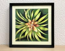 Carregar imagem no visualizador da galeria, Ilustração Bromélia, Planta Tropical, Floresta, Quadro, Decoração, Reprodução Original, Edição Limitada, Número de série, Fineart, Giclée