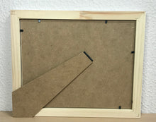 Carregar imagem no visualizador da galeria, Quadrinho pintado à mão em aguarela, com moldura, gato colorido, pequena moldura, arte decorativa, pintura em papel, pintura aquarela, pet