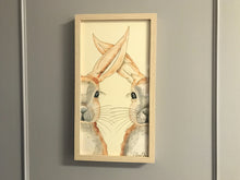 Carregar imagem no visualizador da galeria, Quadro com ilustração, com Moldura, Coelhos, Pop Art, Arte para Pendura, Fine art, Gravura, reprodução, Arte Impressa, Giclée, Decoração
