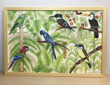 Carregar imagem no visualizador da galeria, Ilustração Pássaros, Quadro, Decoração, Reprodução do Original, Gravura, Giclée, Edição Limitada, Número de série, Fine Art, Aves, Pintura