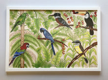 Carregar imagem no visualizador da galeria, Ilustração Pássaros, Quadro, Decoração, Reprodução do Original, Gravura, Giclée, Edição Limitada, Número de série, Fine Art, Aves, Pintura