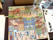 Carregar imagem no visualizador da galeria, Ilustração Naif, Arte Naif, Quadro colorido, Quadro Decorativo, Reprodução Original, Edição Limitada, Número de série, Médio