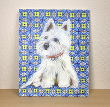 Carregar imagem no visualizador da galeria, Quadro com Pintura de Cachorro, Cachorro West, Quadro, Tela, Impressão em Tela, Animal de Estimação, Pintura Pet, Arte, Pop, Décor, Dog, Cão