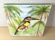 Carregar imagem no visualizador da galeria, Quadro com Pintura de Pássaro, Araçarí, Tela impressa de pássaro, Quadro, Tela, Impressão em Tela, Arte, Natureza, Floresta, Pássaros, Aves