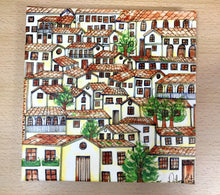 Carregar imagem no visualizador da galeria, Quadro com Pintura Naif, Arte Naif, Pintura Naif, Tela Impressa Naif, Quadro, Tela, Impressão em Tela, Arte, Decoração, Edição limitada, Peq