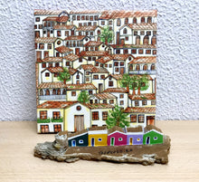 Carregar imagem no visualizador da galeria, Quadro com Pintura Naif, Arte Naif, Pintura Naif, Tela Impressa Naif, Quadro, Tela, Impressão em Tela, Arte, Decoração, Edição limitada, Peq