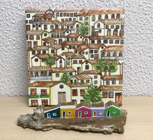 Carregar imagem no visualizador da galeria, Quadro com Pintura Naif, Arte Naif, Pintura Naif, Tela Impressa Naif, Quadro, Tela, Impressão em Tela, Arte, Decoração, Edição limitada, Peq