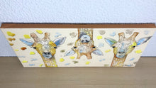 Carregar imagem no visualizador da galeria, Quadro com Pintura Girafas Coloridas, Pop Art, Pintura Pop, Arte para Pendura, Arte Figurativa, Quadro divertido, Tela, Impressão em Tela