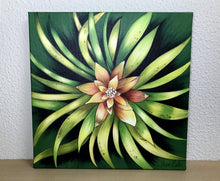 Carregar imagem no visualizador da galeria, Quadro com Pintura de Bromélia, Tropical, Exótico, Tela, Quadro, Impressão em Tela, Art impressa, Art, Bôtanica, Floresta triopical, decor