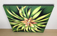 Carregar imagem no visualizador da galeria, Quadro com Pintura de Bromélia, Tropical, Exótico, Tela, Quadro, Impressão em Tela, Art impressa, Art, Bôtanica, Floresta triopical, decor