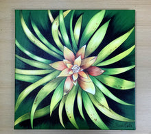 Carregar imagem no visualizador da galeria, Quadro com Pintura de Bromélia, Tropical, Exótico, Tela, Quadro, Impressão em Tela, Art impressa, Art, Bôtanica, Floresta triopical, decor