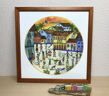 Carregar imagem no visualizador da galeria, Ilustração Naif, Arte Naif, Quadro colorido, Quadro Decorativo, Reprodução Original, Edição Limitada, Número de série, Médio