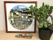 Carregar imagem no visualizador da galeria, Ilustração Naif, Arte Naif, Pintura de Casinhas, Quadro Decorativo, Reprodução Original, Edição Limitada, Número de série, Fineart, Giclée