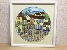 Carregar imagem no visualizador da galeria, Ilustração Naif, Arte Naif, Pintura de Casinhas, Quadro Decorativo, Reprodução Original, Edição Limitada, Número de série, Fineart, Giclée