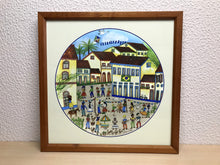 Carregar imagem no visualizador da galeria, Ilustração Naif, Arte Naif, Pintura de Casinhas, Quadro Decorativo, Reprodução Original, Edição Limitada, Número de série, Fineart, Giclée