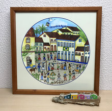 Carregar imagem no visualizador da galeria, Ilustração Naif, Arte Naif, Pintura de Casinhas, Quadro Decorativo, Reprodução Original, Edição Limitada, Número de série, Fineart, Giclée