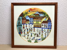 Carregar imagem no visualizador da galeria, Ilustração Naif, Arte Naif, Pintura de Casinhas, Quadro Decorativo, Reprodução Original, Edição Limitada, Número de série, Fineart, Giclée