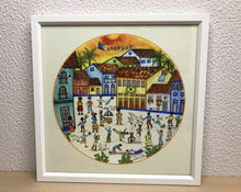 Carregar imagem no visualizador da galeria, Ilustração Naif, Arte Naif, Pintura de Casinhas, Quadro Decorativo, Reprodução Original, Edição Limitada, Número de série, Fineart, Giclée