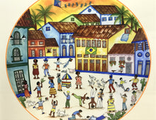 Carregar imagem no visualizador da galeria, Ilustração Naif, Arte Naif, Pintura de Casinhas, Quadro Decorativo, Reprodução Original, Edição Limitada, Número de série, Fineart, Giclée