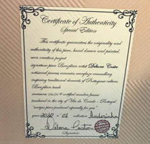 Carregar imagem no visualizador da galeria, Quadro Azulejo Andorinha, Céu /Azul - 24x24cm