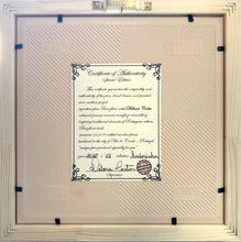 Carregar imagem no visualizador da galeria, Quadro Azulejo e Andorinhas,Folhagem- 24x24cm