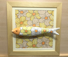 Carregar imagem no visualizador da galeria, Quadro Azulejo Sardinha, Margaridas Amarelas - 24x24cm