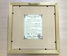 Carregar imagem no visualizador da galeria, Quadro Azulejo Sardinha, Outono/ Efeito/ Verde - 24x24cm