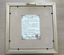 Carregar imagem no visualizador da galeria, Quadro Azulejo e Andorinhas, Revoada - 24x24cm