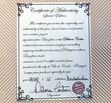 Carregar imagem no visualizador da galeria, Quadro Azulejo Andorinha, Revoada - 24x24cm