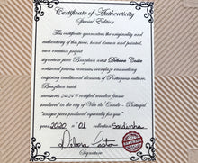 Carregar imagem no visualizador da galeria, Quadro Azulejo Sardinha, Folhagem/Azul Claro 24x24cm