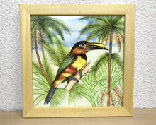 Carregar imagem no visualizador da galeria, Ilustração Araçarí, Pintura Pássaro, Quadro de pássaro, Decoração, Reprodução, Arte, Edição Limitada, Número de série, Papel Fotografia
