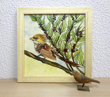 Carregar imagem no visualizador da galeria, Ilustração Anú-Branco, Pintura Pássaro, Quadro, Natureza, Decoração, Reprodução Original, Edição Limitada, Número de série, Fineart, Giclée