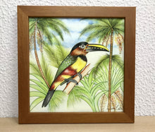 Carregar imagem no visualizador da galeria, Ilustração Araçarí, Pintura Pássaro, Quadro de pássaro, Decoração, Reprodução, Arte, Edição Limitada, Número de série, Papel Fotografia