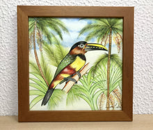 Carregar imagem no visualizador da galeria, Ilustração Araçarí, Pintura Pássaro, Quadro, Natureza, Decoração, Reprodução Original, Edição Limitada, Número de série, Fineart, Giclée