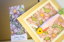 Carregar imagem no visualizador da galeria, Quadro Azulejo Sardinha, Floral Rosa - 24x24cm