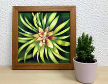 Carregar imagem no visualizador da galeria, Ilustração Bromélia, Planta Tropical, Floresta, Quadro, Decoração, Reprodução Original, Edição Limitada, Número de série, Fineart, Giclée