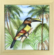 Carregar imagem no visualizador da galeria, Ilustração Araçarí, Pintura Pássaro, Quadro de pássaro, Decoração, Reprodução, Arte, Edição Limitada, Número de série, Papel Fotografia