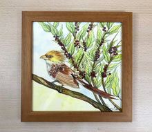 Carregar imagem no visualizador da galeria, Ilustração Anú-Branco, Pintura Pássaro, Quadro, Natureza, Decoração, Reprodução Original, Edição Limitada, Número de série, Fineart, Giclée