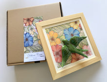 Carregar imagem no visualizador da galeria, Quadro Andorinha floral