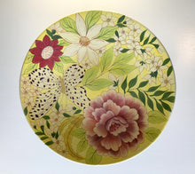 Carregar imagem no visualizador da galeria, Prato de Cerâmica, Tema Chita, Tamanhos 27cm e 34,5cm