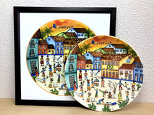 Carregar imagem no visualizador da galeria, Ilustração Naif, Arte Naif, Quadro colorido, Quadro Decorativo, Reprodução Original, Edição Limitada, Número de série, Médio